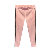 Jegging rose bande élastique